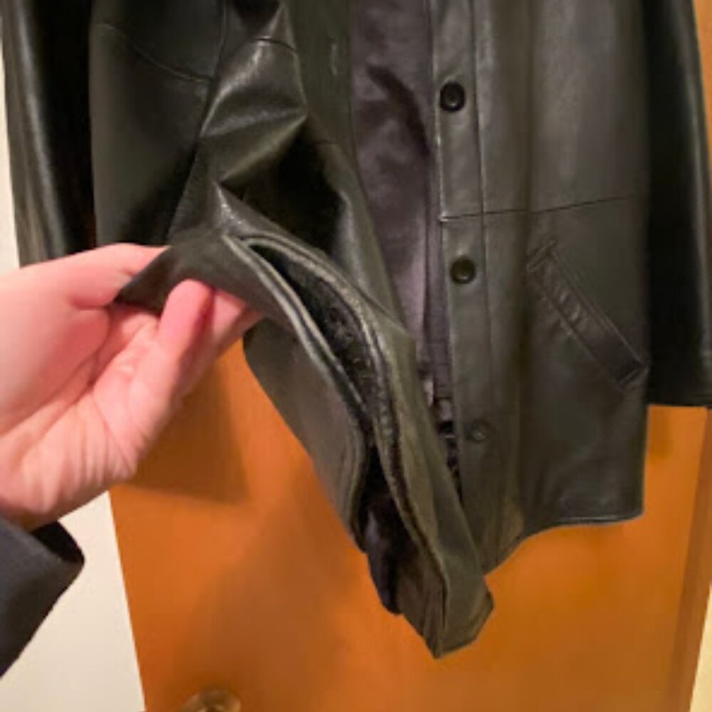 Black Leather Jacket - Picture 4 of 6